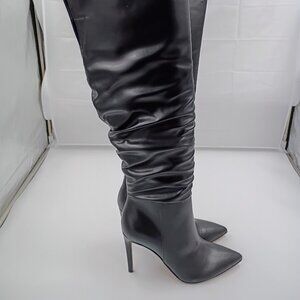 INC Iyonna Over- the- Knee Matte Black Boot, Women's Size 7.5
